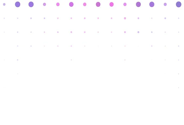 Ανοιχτό Ροζ Διανυσματικό Πρότυπο Κύκλους Αφηρημένη Εικόνα Χρωματιστές Φυσαλίδες Στο — Διανυσματικό Αρχείο