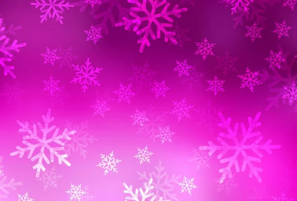 Light Pink Vector Template Carnival Style Smart Illustration Gradient Christmas — Stock Vector