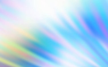 Açık Mavi, düz çizgilerle yeşil vektör arka plan. Soyut şablondaki çizgilerle renkli parlak illüstrasyon. Güzel arka planlariçin şablon.