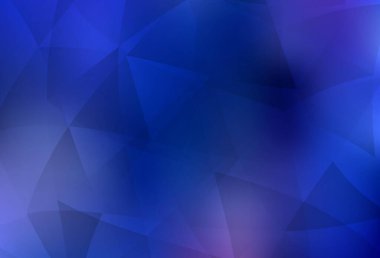 Hafif mavi vektör soyut poligonal model. Gradyan ile Origami tarzında yaratıcı geometrik şekil. Web siteniz için yeni bir doku.