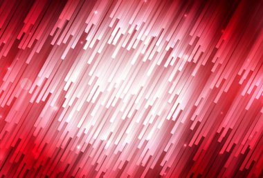 Renkli çizgileri olan açık kırmızı vektör dokusu. Renkli çubuklarla, soyut çizimler. İş ilanınız için akıllı tasarım.