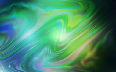 Açık yeşil vektör parlak şablonu bulanıklaştırdı. Yaratıcı illüstrasyon, yarım tonlu ve eğimli. Marka kitabı için zarif bir arkaplan.