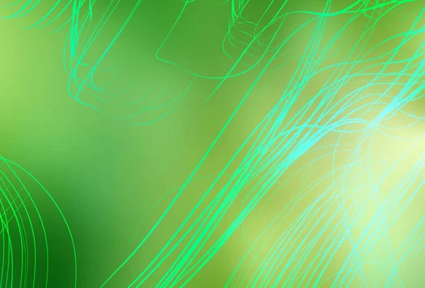 Hellgrünes Gelbes Vektor Abstraktes Layout Leuchtend Bunte Illustration Smartem Stil — Stockvektor