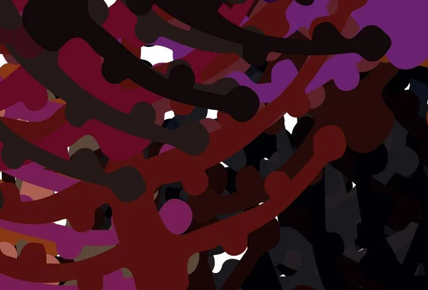 Темно Розовый Красный Векторный Узор Случайными Формами Иллюстрация Красочными Градиентными — стоковый вектор
