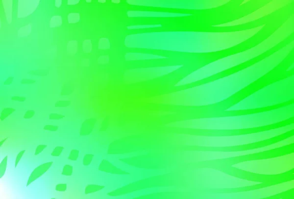 Verde Chiaro Vettore Giallo Colorato Sfondo Astratto Illustrazione Astratta Colorata — Vettoriale Stock