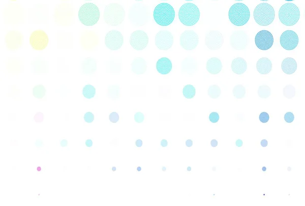 Свет Многоцветного Векторного Задника Точками Современная Абстрактная Иллюстрация Красочными Каплями — стоковый вектор