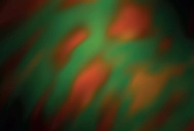 Koyu turuncu vektör soyut parlak desen. Gradyan tasarımlı, soyut, ışıltılı çizimler. İş tasarımınız için yeni biçim.