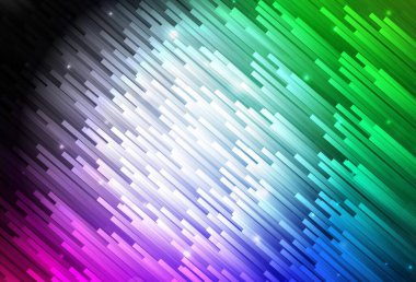 Düz çizgileri olan koyu renkli vektör düzeni. Bulanık dekoratif tasarım basit bir şekilde çizgilerle. Reklamlar, posterler, afişler için desen.