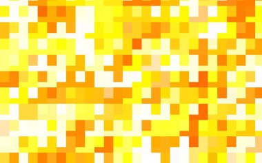 Açık Turuncu vektör arkaplanı çokgen biçiminde. Dikdörtgen şekilli soyut çizimler. Reklamınız, posteriniz, afişiniz için en iyi tasarım.