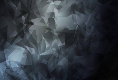 Açık gri vektör çokgen arka plan. Origami stilinde gradyan ile yaratıcı geometrik illüstrasyon. Arkaplanlarınız için desenli desen.