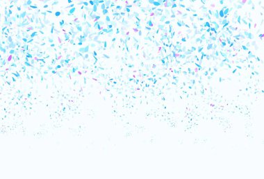 Açık pembe, yapraklı mavi vektör zarif desen. Karalama tarzında yaprakları olan belirsiz bir çizim. Web siteleri ve pankartlar için desenli desen.