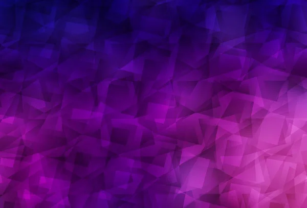 Vetor Roxo Escuro Triângulo Mosaico Fundo Ilustração Abstrata Poligonal Com — Vetor de Stock