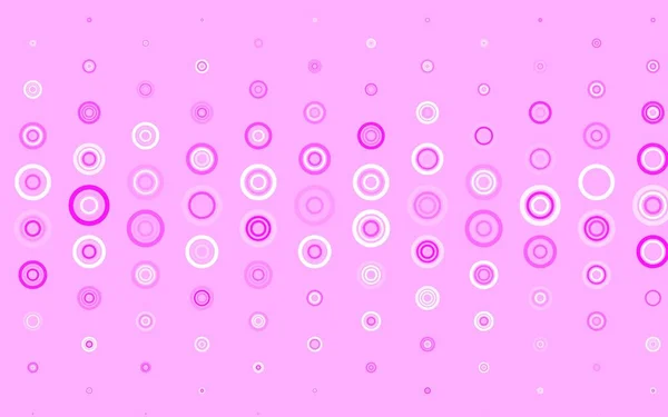 Light Pink Vector Background Spots Illustration Set Shining Colorful Abstract — Stock Vector