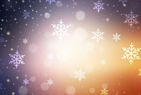 Ανοιχτό Ροζ Κίτρινο Διανυσματικό Μοτίβο Χριστουγεννιάτικο Στυλ Πολύχρωμη Απεικόνιση Χριστουγεννιάτικα — Διανυσματικό Αρχείο
