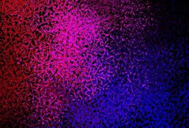 Koyu pembe, keskin çizgileri olan kırmızı vektör deseni. Keskin çizgili parlak renkli çizimler. Reklamlar, posterler, afişler için desen.