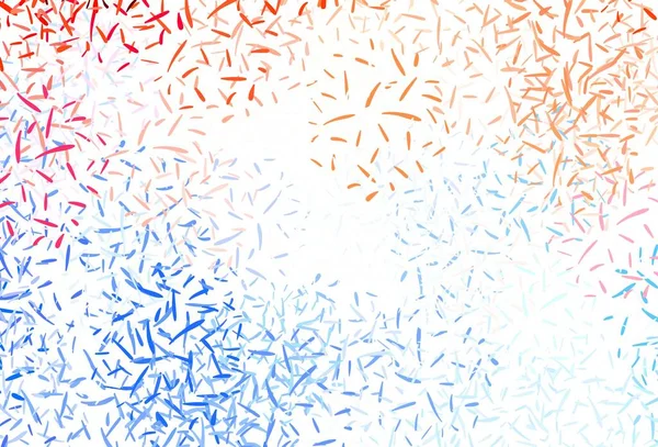 Keskin çizgileri olan açık turuncu vektör deseni. Bulanık dekoratif tasarım basit bir şekilde çizgilerle. Reklamlar, posterler, afişler için desen.