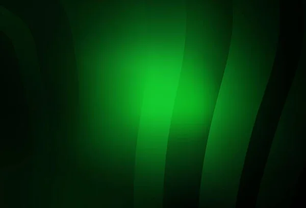 Dark Green Vecteur Abstrait Texture Brillante Une Élégante Illustration Lumineuse — Image vectorielle