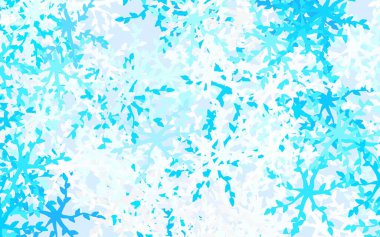 Soyut biçimlerde hafif BLUE vektör dokusu. Renkli rastgele şekillerle modern soyut illüstrasyon. Duvar kağıtları için zarif tasarım.