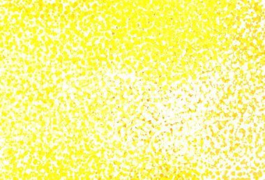 Kabarcıklı hafif turuncu vektör arka planı. Parlak renkli soyut çemberlerin olduğu bir resim. Reklamlar, broşürler için desen.