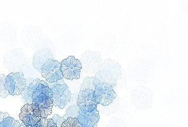 Yapraklı açık gri vektör. Çiçekli yepyeni renkli bir illüstrasyon. Cep telefonlarının geçmişleri için şablon.