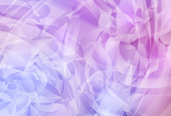 Modèle Vectoriel Violet Clair Rose Avec Des Formes Chaotiques Illustration — Image vectorielle