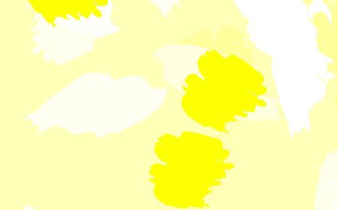 Soyut biçimlerde açık sarı vektör dokusu. Rastgele şekillerle soyut tarzda dekoratif tasarım. Web siteniz için basit tasarım.