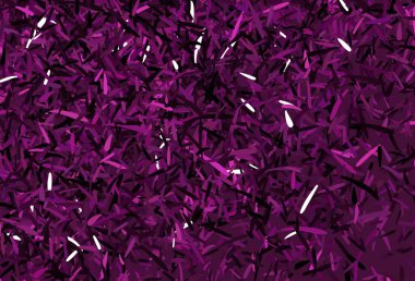 Tekrarlanan çubuklu koyu pembe vektör şablonu. Renkli çubuklarla, soyut çizimler. Reklamlar, posterler, afişler için desen.