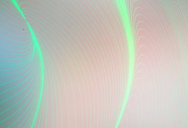 Light Pink Verde Textura Vectorială Linii Wry Gradient Modern Ilustrație — Vector de stoc