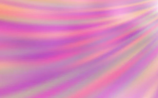 Light Pink Vecteur Flou Brillance Texture Abstraite Nouvelle Illustration Colorée — Image vectorielle