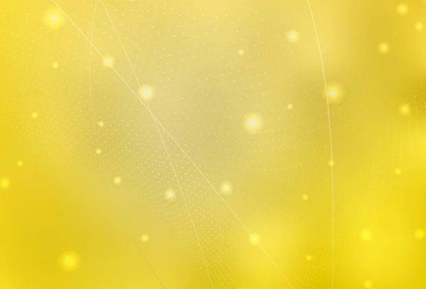 Светло Желтый Вектор Размытыми Каплями Дождя Иллюстрация Набором Ярких Красочных — стоковый вектор