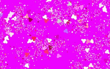 Soyut biçimlerde ışık çok renkli vektör dokusu. Soyut tarzda rengarenk gradyan şekilleri olan bir resim. Kartvizitiniz için modern tasarım.