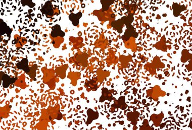 Soyut biçimlerde açık kırmızı vektör dokusu. Modern tarzda değişen renkli kaotik formlar. Web siteniz için basit tasarım.