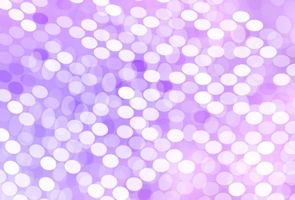 Light Purple Vector Backdrop Dots Modern Abstract Illustration Colorful Water — Stock Vector