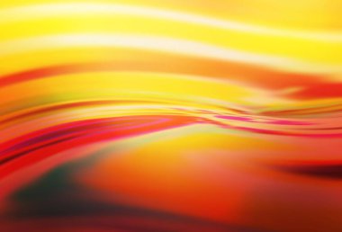 Açık Kırmızı, sarı vektör bulanık arkaplan. Parlak renkli bir illüstrasyon. Marka kitabınız için yeni biçim tasarımı.