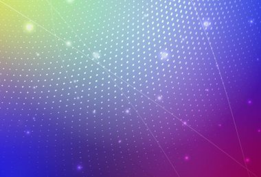 Aydınlık Çokrenkli vektör çizimi ve parlak renkli soyut daireler. Bulanık dekoratif tasarım baloncuklu soyut tarzda. İş reklamları için akıllı tasarım.