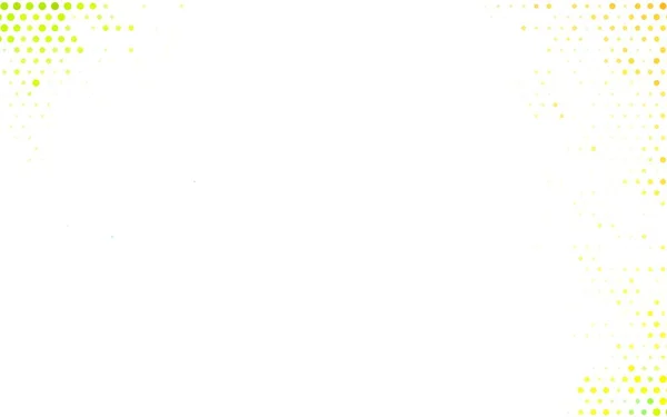Ανοιχτό Μπλε Κίτρινο Διάνυσμα Θολή Διακοσμητική Σχεδίαση Αφηρημένο Στυλ Φυσαλίδες — Διανυσματικό Αρχείο