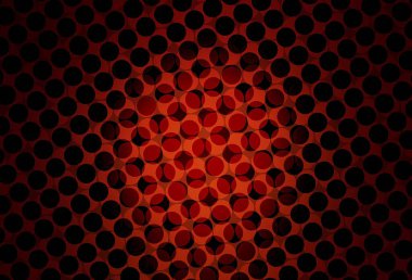 Noktalı koyu kırmızı vektör arkaplanı. Doğa tarzında renkli baloncuklu soyut illüstrasyon. Marka kitabınız için yeni şablon.