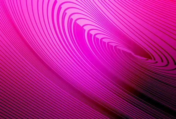 Світло Рожевий Векторний Фон Яскравими Лініями Блискуча Ілюстрація Яка Складається — стоковий вектор
