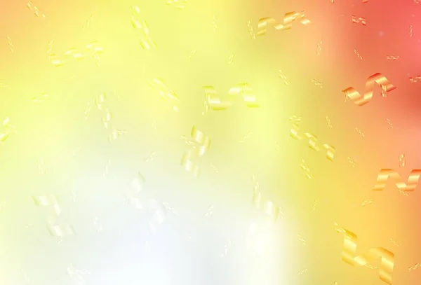 Jasnoczerwony Żółty Wzór Wektora Stylu Karnawałowym Abstrakcyjna Gradientowa Ilustracja Kolorowymi — Wektor stockowy