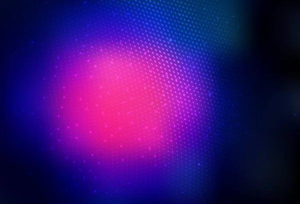 Dark Pink Vector Azul Ilustración Abstracta Con Burbujas Colores Estilo — Archivo Imágenes Vectoriales