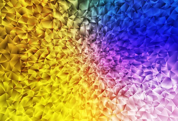 Koyu pembe, sarı vektör soyut mozaik arka plan. Origami stilinde gradyan ile yaratıcı geometrik illüstrasyon. Pankartın için tamamen yeni bir şablon.