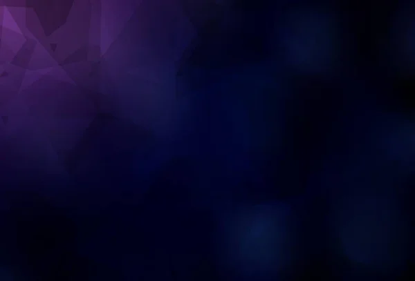 Violet Foncé Motif Vectoriel Rose Avec Des Polygonales Aléatoires Illustration — Image vectorielle