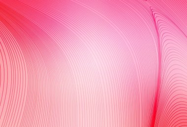 Açık pembe, kıvrımlı çizgileri olan sarı vektör dokusu. Basit eğri biçiminde parlak renkli bir illüstrasyon. Web siteniz için soyut tasarım.