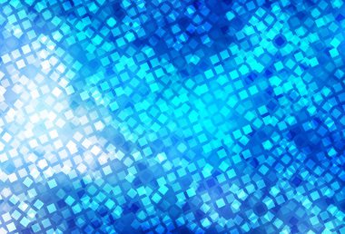 Mavi vektör arka plan ile dikdörtgen ışık. Dikdörtgenler ile soyut tarzda dekoratif tasarım. Desen Web siteleri için kullanılabilir.