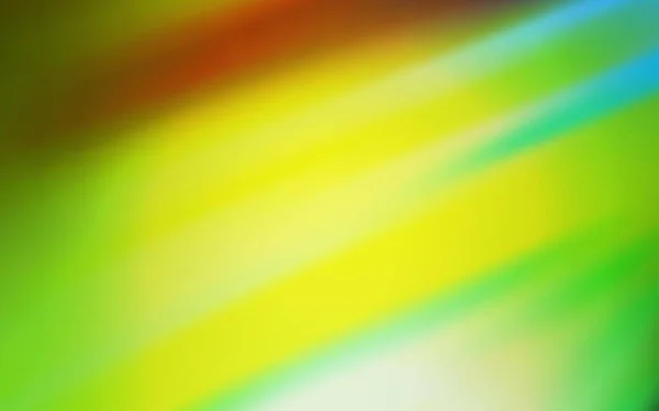 Jasnozielony Żółty Wektor Tekstury Kolorowych Linii Świecąca Kolorowa Ilustracja Ostrymi — Wektor stockowy