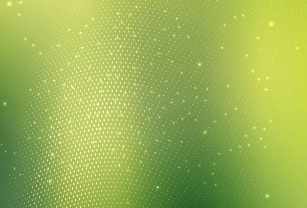 Açık Yeşil Sarı Vektör Güzel Renkli Illüstrasyon Doğa Tarzında Bulanık — Stok Vektör