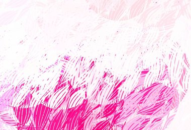 Açık pembe, rastgele şekilli kırmızı vektör deseni. Soyut tarzda rengarenk gradyan şekilleri olan bir resim. Web siteniz için basit tasarım.