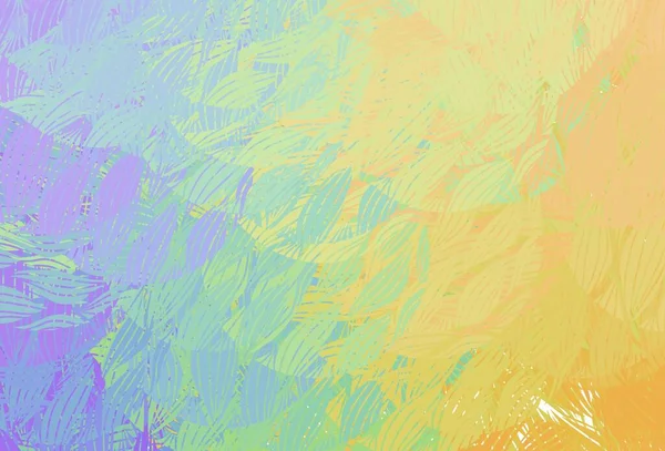 Световой Многоцветный Вектор Искушает Хаотичными Цветами Иллюстрация Красочными Градиентными Формами — стоковый вектор