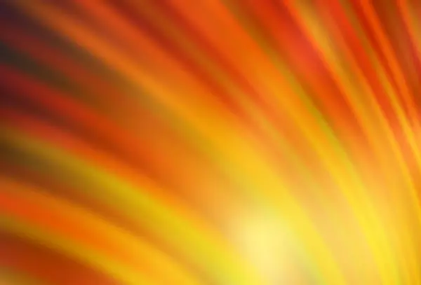 Licht Oranje Vector Abstracte Heldere Sjabloon Kleurrijke Abstracte Illustratie Met — Stockvector