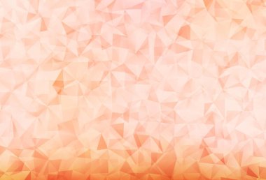 Açık kırmızı vektör çokgen desen. Origami stilinde gradyan ile yaratıcı geometrik illüstrasyon. İş tasarımınız için yepyeni bir tarz.